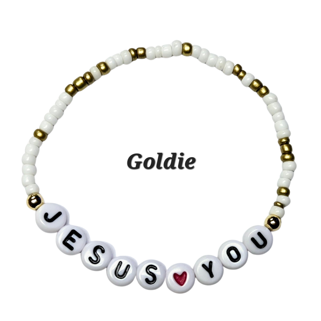 JESUS ♡ YOU BRACELET