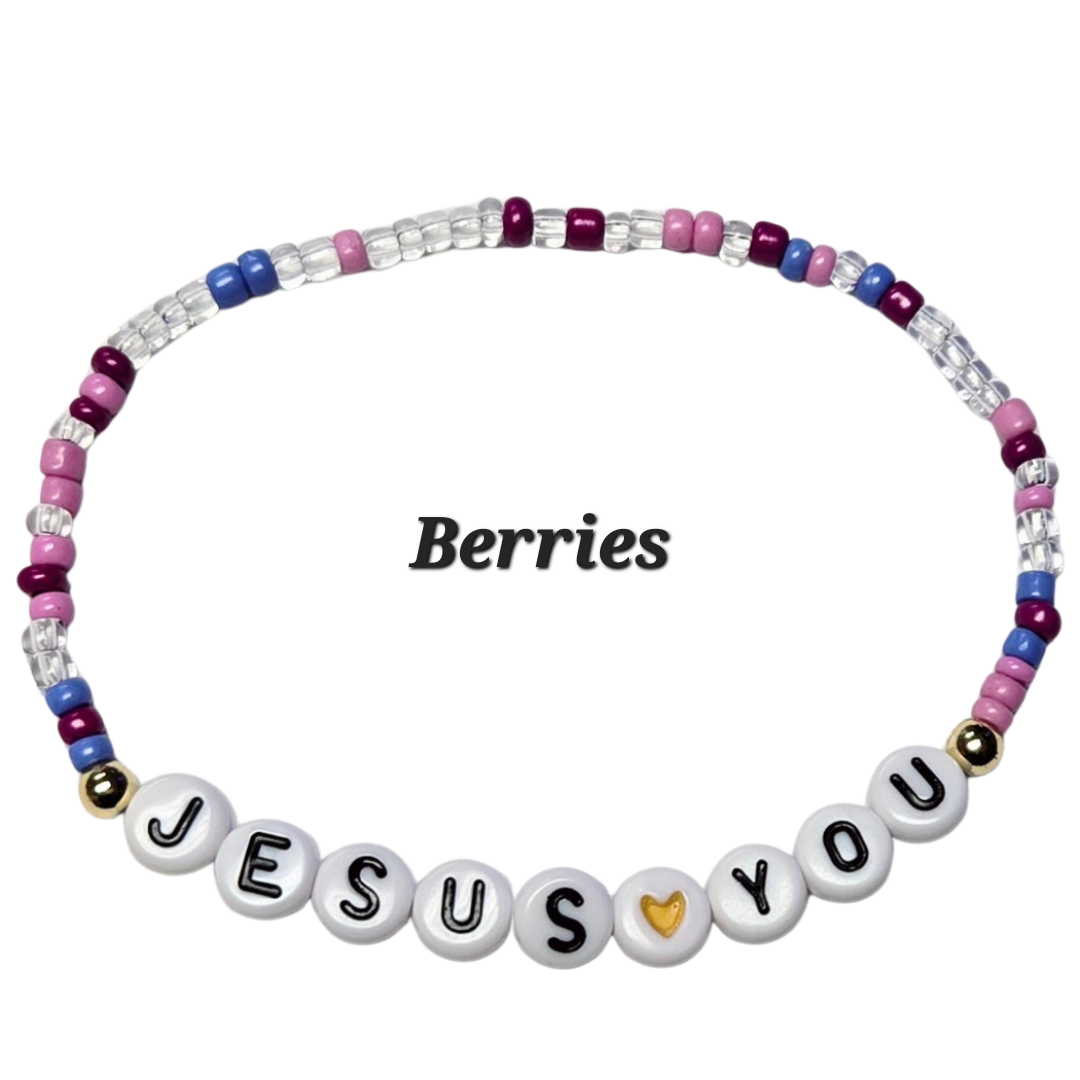 JESUS ♡ YOU BRACELET