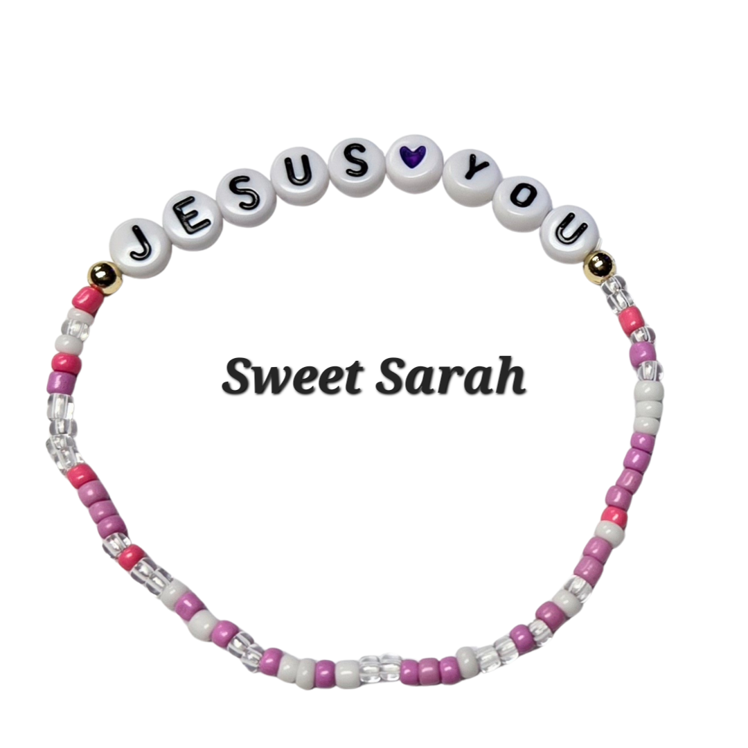JESUS ♡ YOU BRACELET