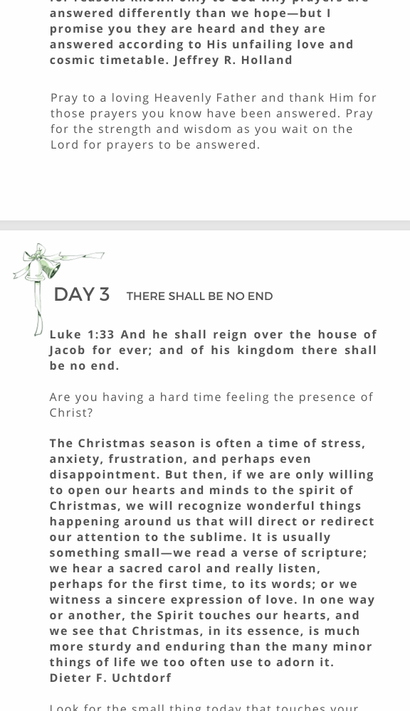 12 Days of Christmas for Stillness Digital Download