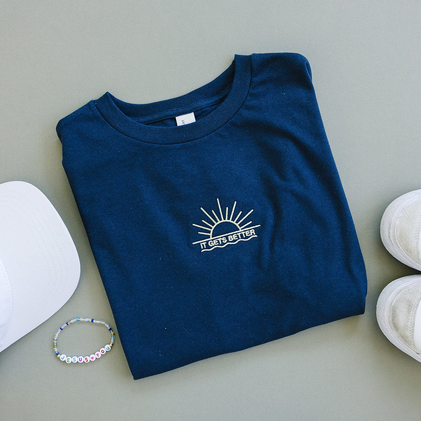 IT GETS BETTER (EMBROIDERED) TEE
